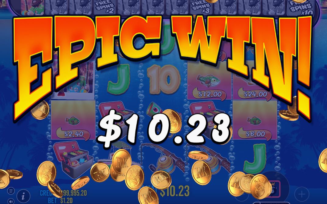 Free spins med MONEY-symboler som bär pengavärden