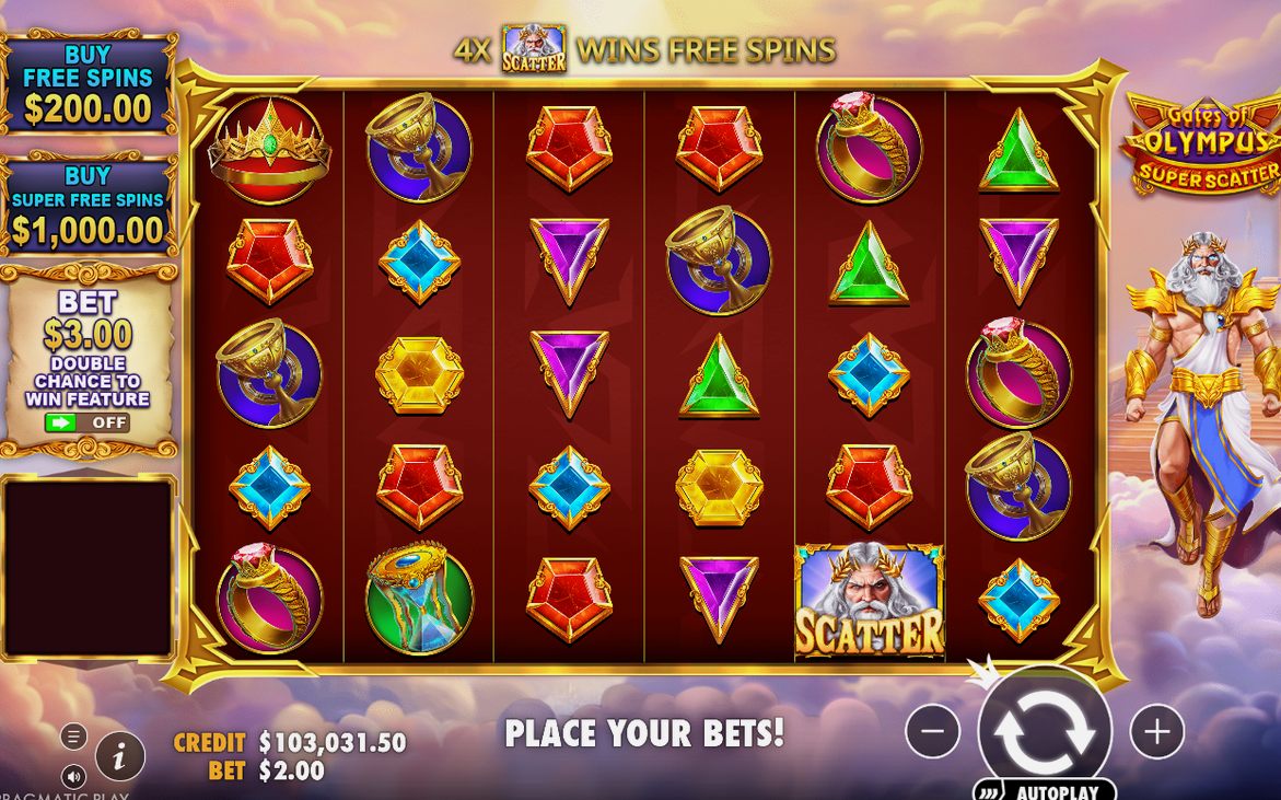 Gates of Olympus Super Scatter